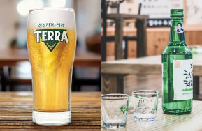 beer and soju cup