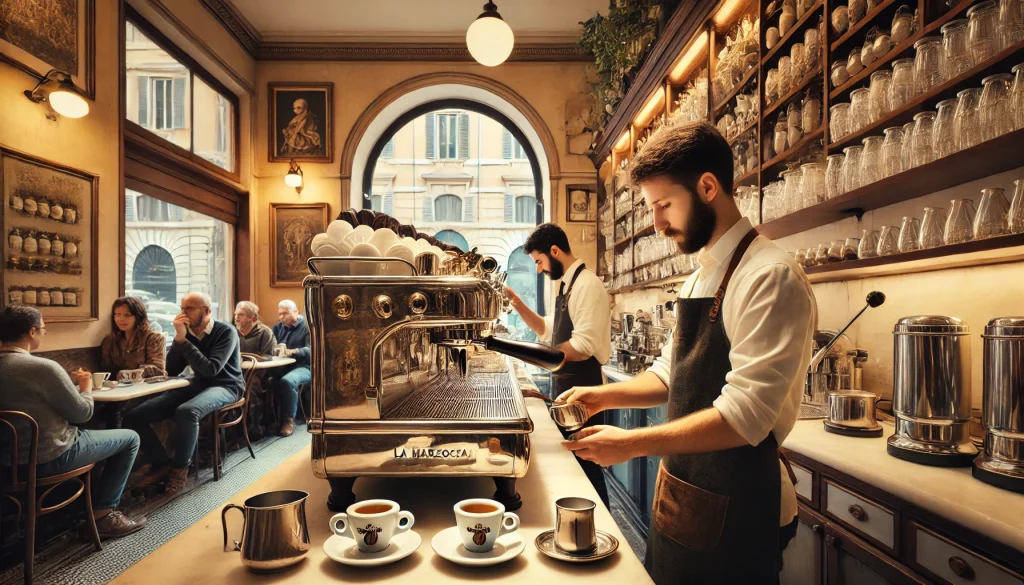 Italian coffee bar